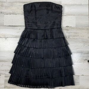 White House Black Market pleated cocktail dress 00